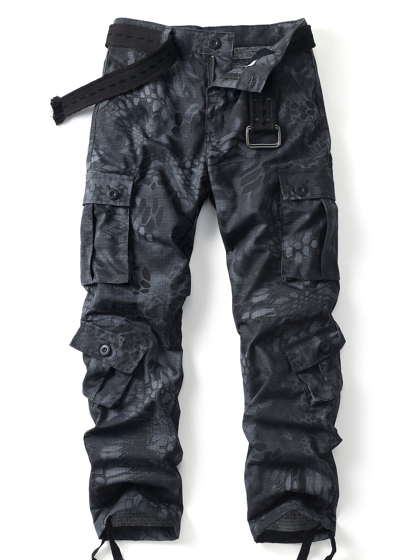 Men's Utility Camouflage Cotton Cargo Pants