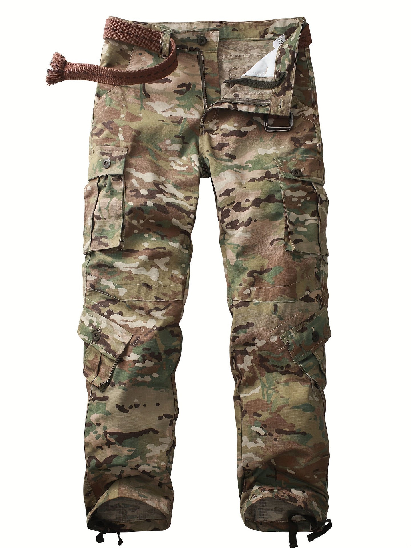 Men's Utility Camouflage Cotton Cargo Pants