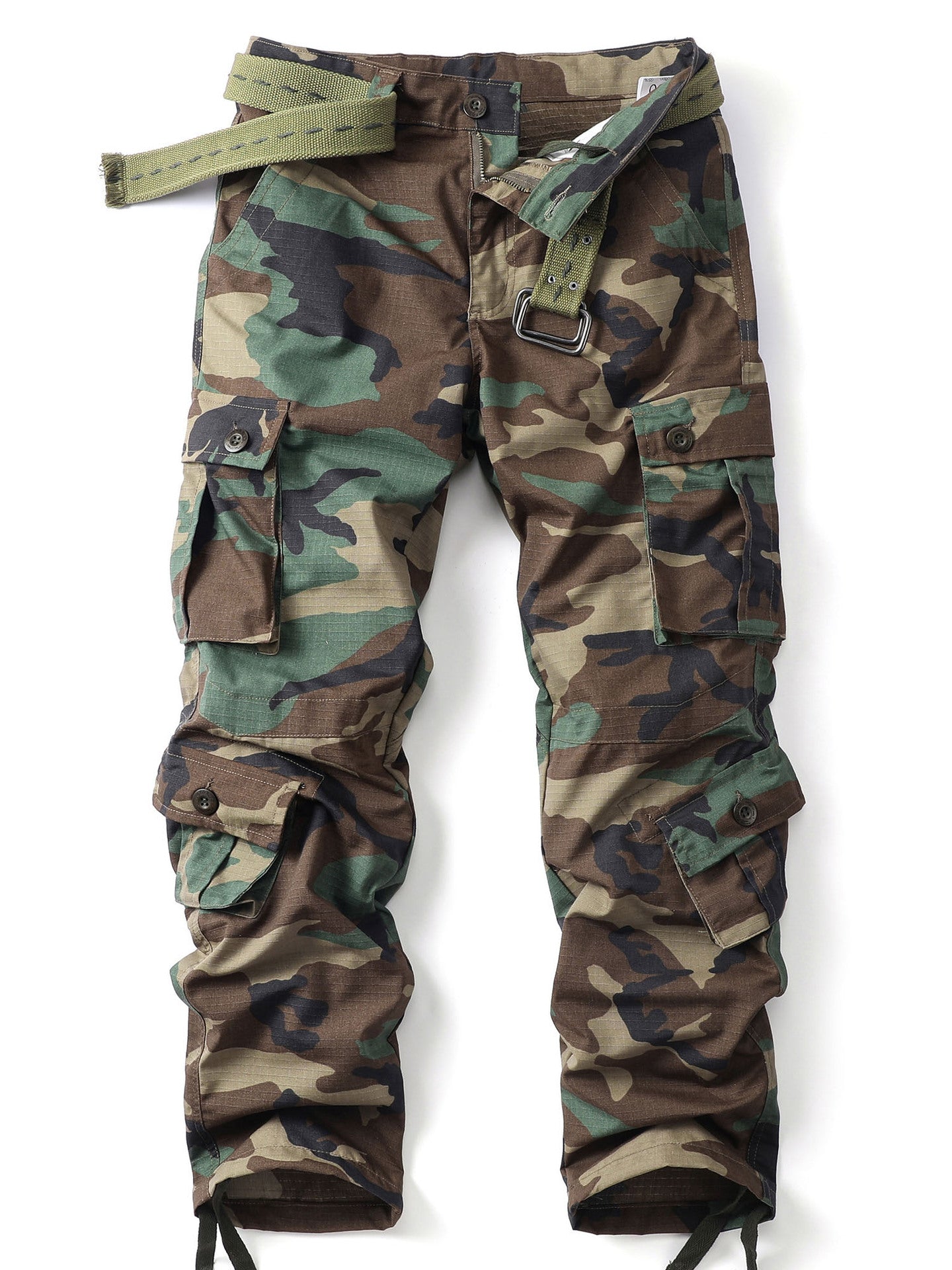 Men's Utility Camouflage Cotton Cargo Pants