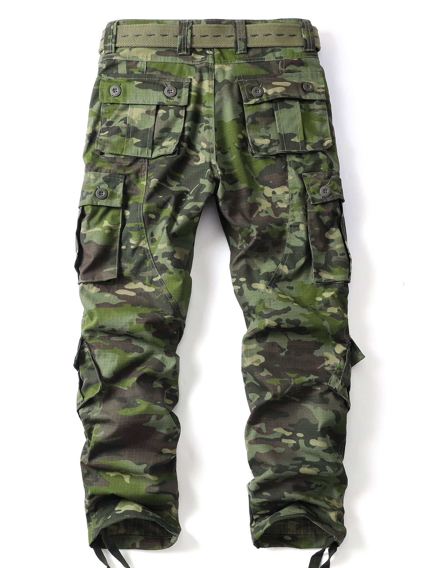 Men's Utility Camouflage Cotton Cargo Pants