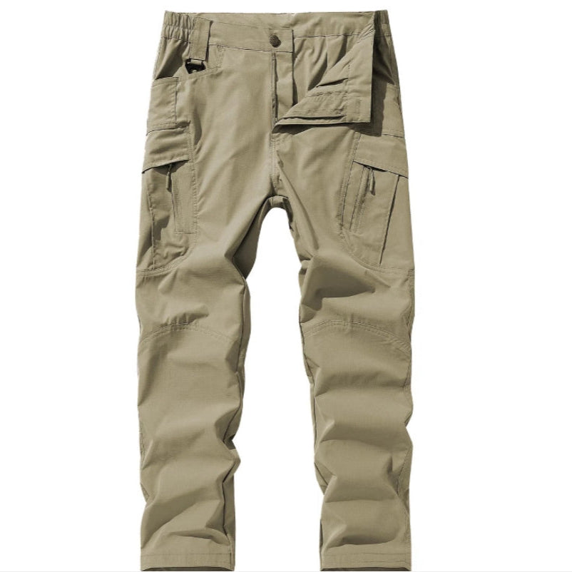 Men's Rugged Camouflage Cotton Cargo Pants