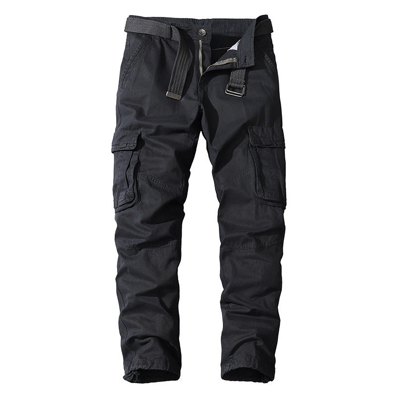Men's Military Style Camouflage Cotton Cargo Pants