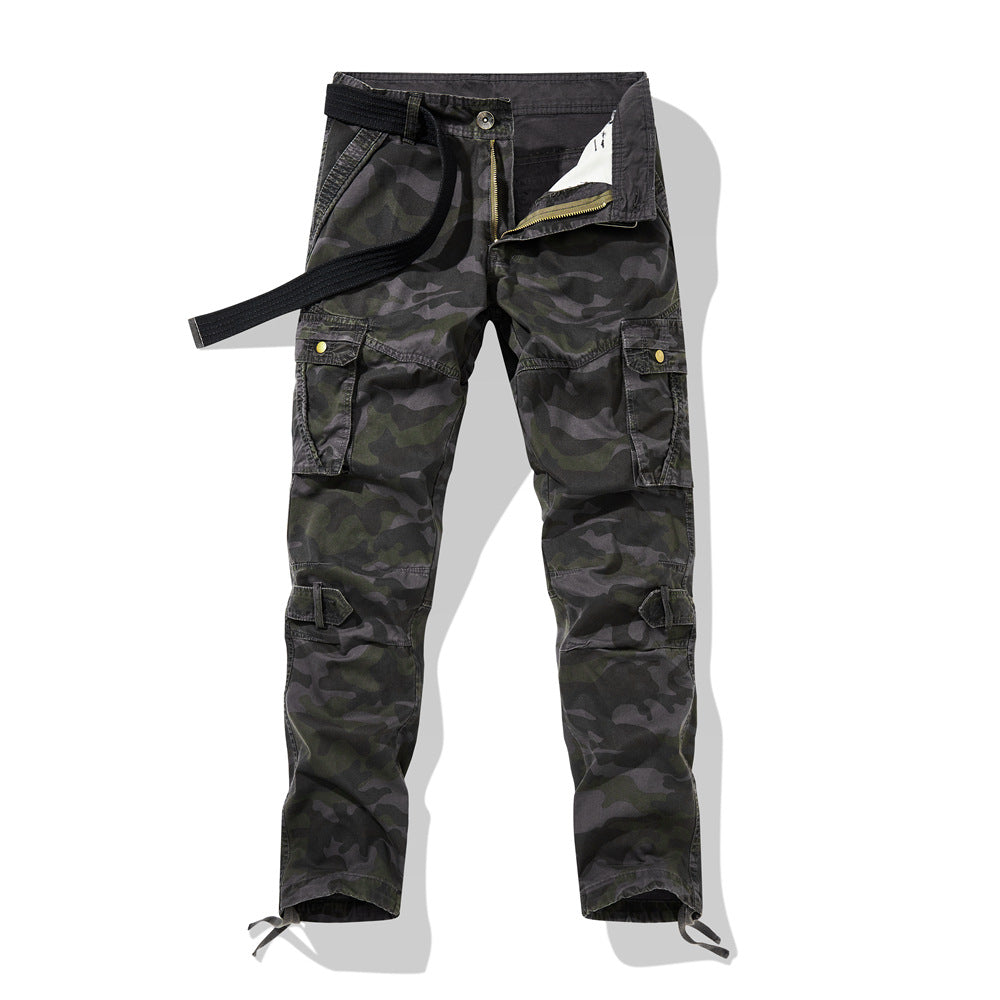Men's Camouflage Cotton Cargo Pants