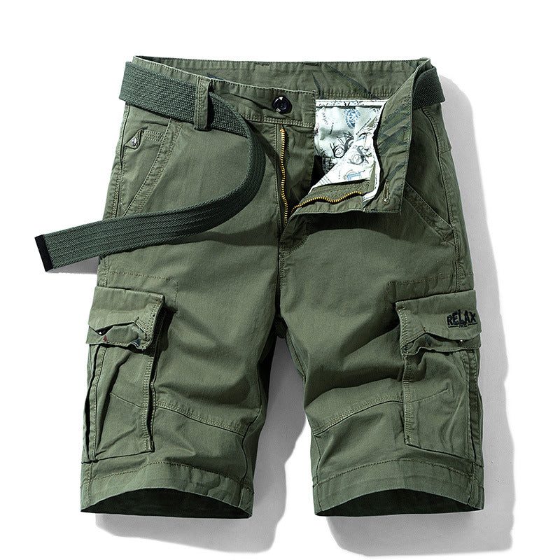 Men's Lightweight Cotton Cargo Shorts
