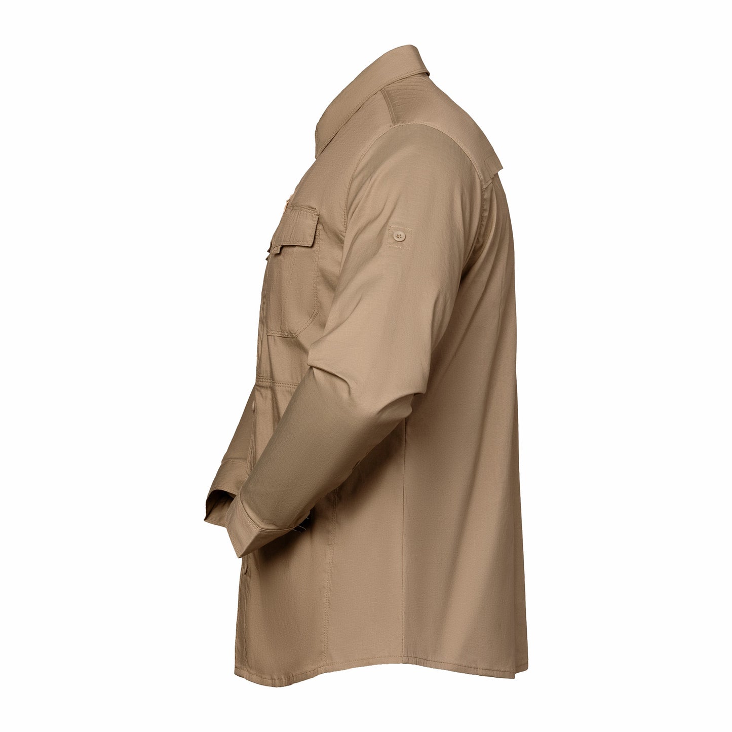 Men's Long-Sleeved Work Elastic Shirt