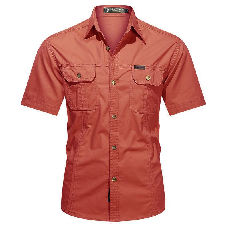 Men's Cotton Military Field Shirt