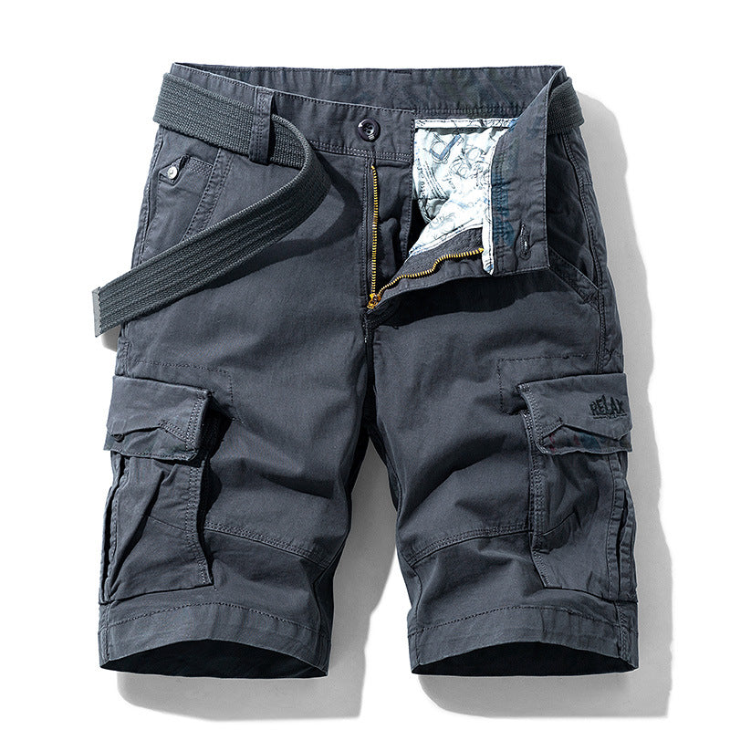 Men's Lightweight Cotton Cargo Shorts