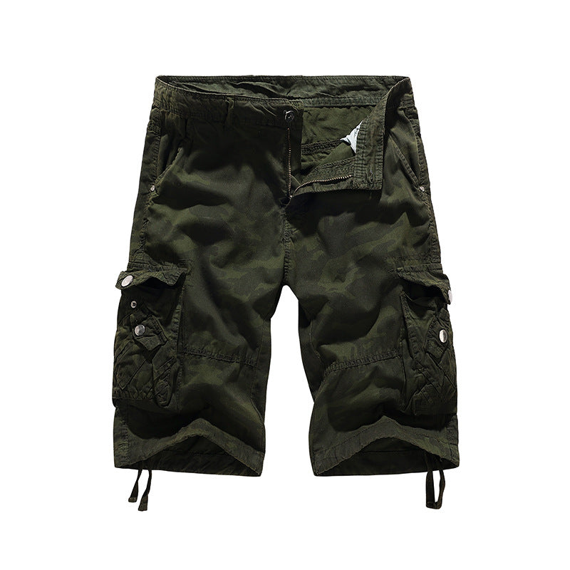 Men's Camouflage Cotton Shorts