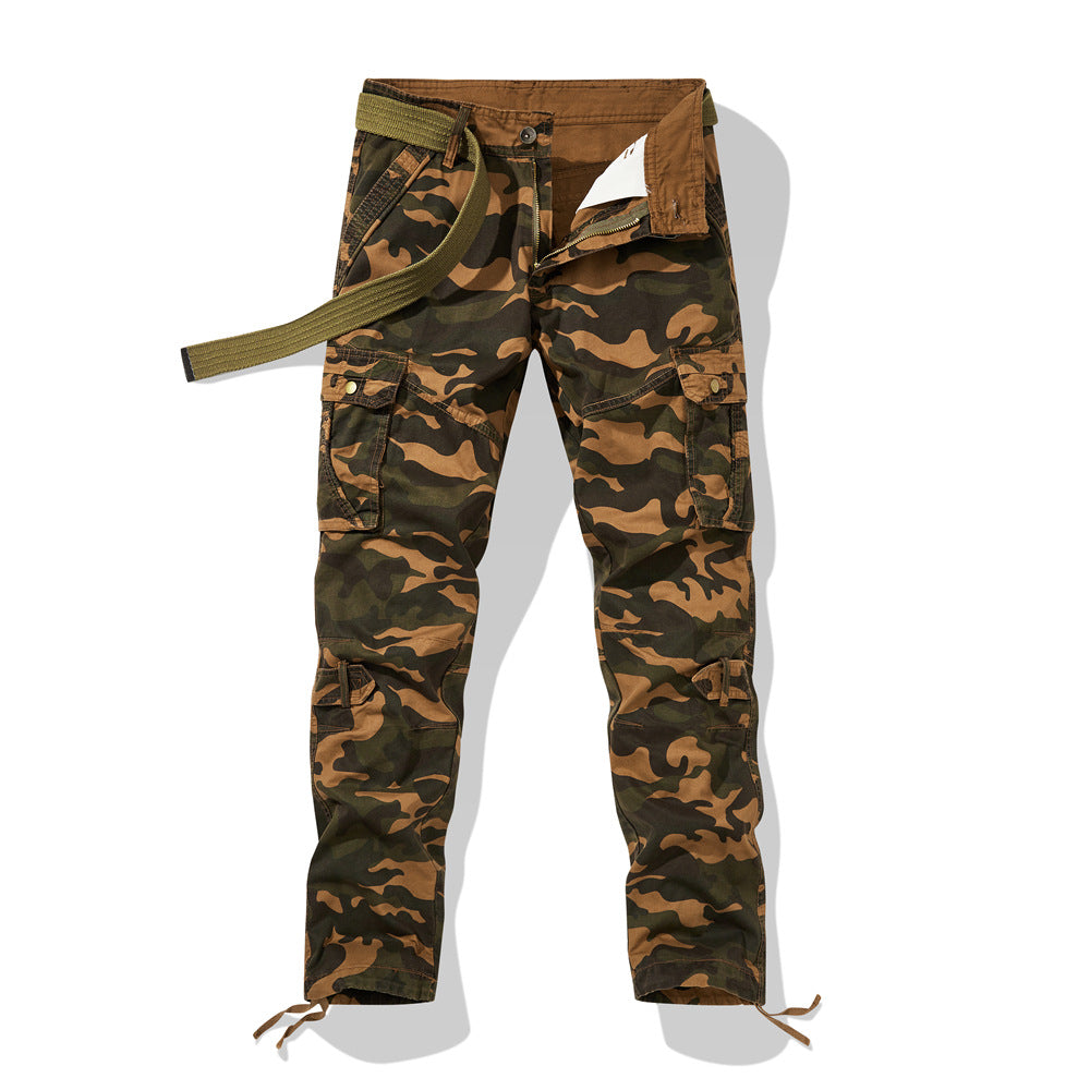 Men's Camouflage Cotton Cargo Pants