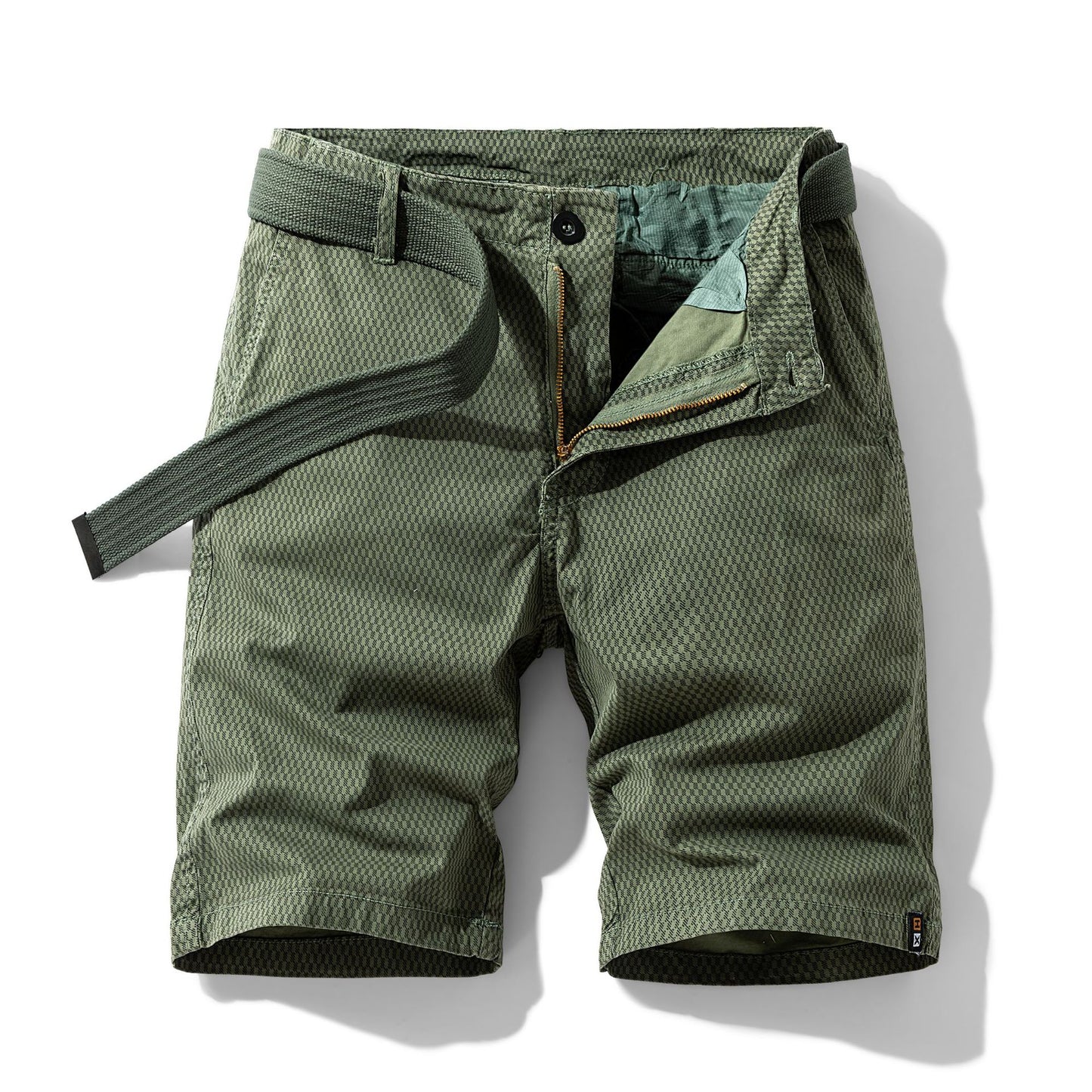 Men's Stripes Trendy Cotton Cargo Shorts