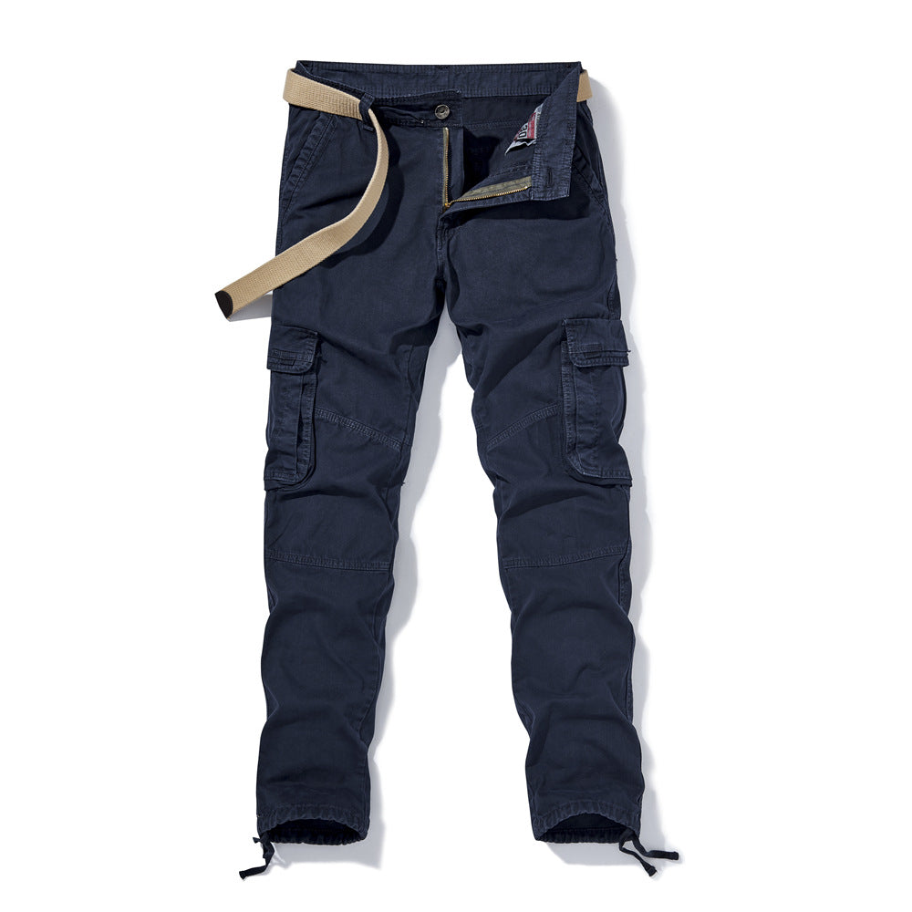 Men's Vintage Camouflage Cotton Cargo Pants