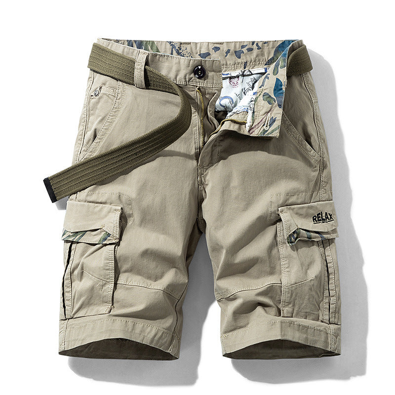 Men's Lightweight Cotton Cargo Shorts