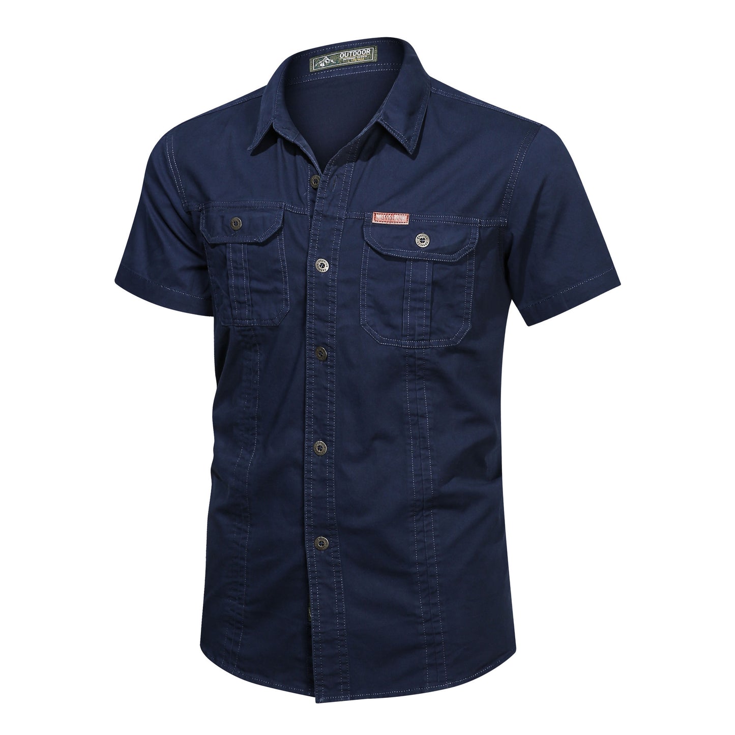 Men's Cotton Military Field Shirt