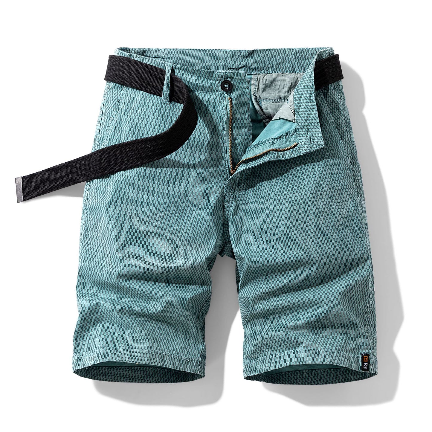 Men's Stripes Trendy Cotton Cargo Shorts