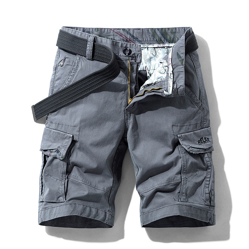 Men's Lightweight Cotton Cargo Shorts