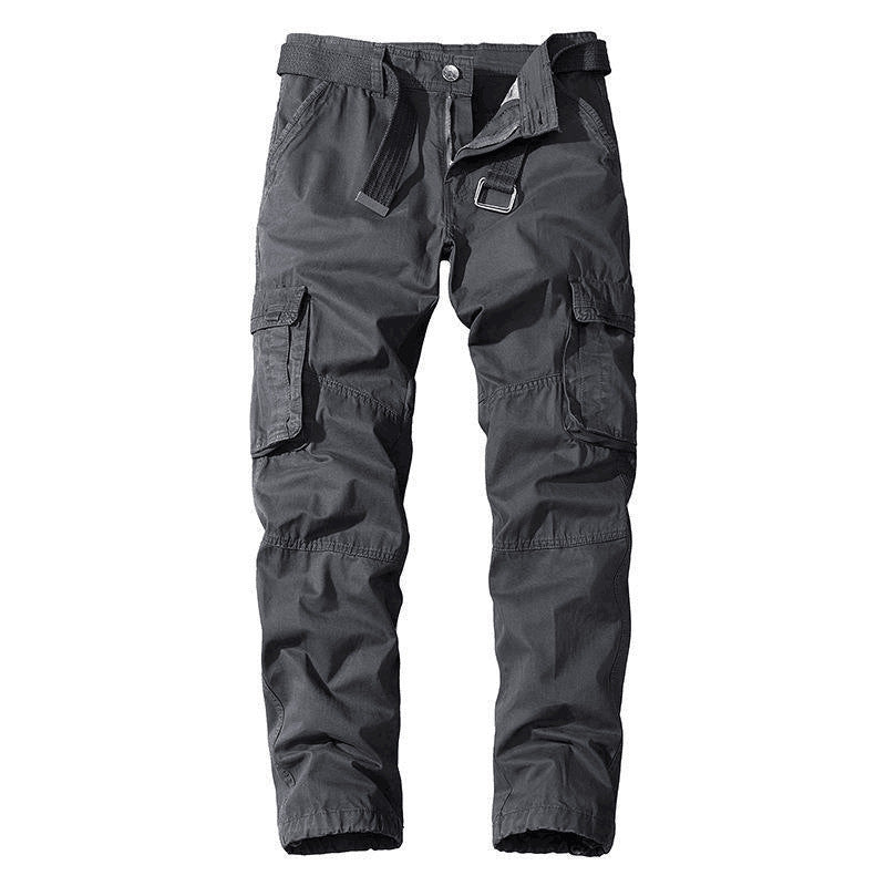 Men's Casual Straight Cargo Pants