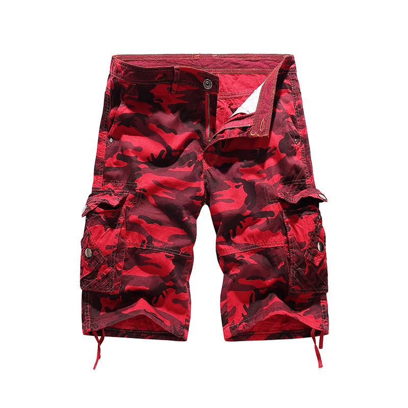 Men's Camouflage Cotton Shorts