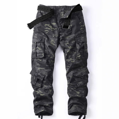 Men's Utility Camouflage Cotton Cargo Pants