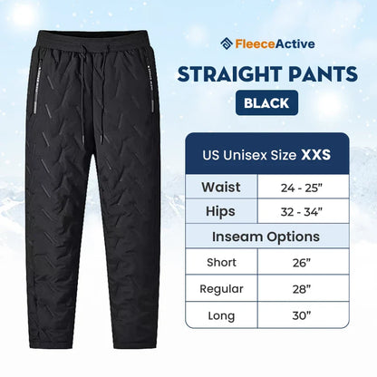 Tufflio Sport FleeceActive™ - Unisex Fleece-Lined Waterproof Pants