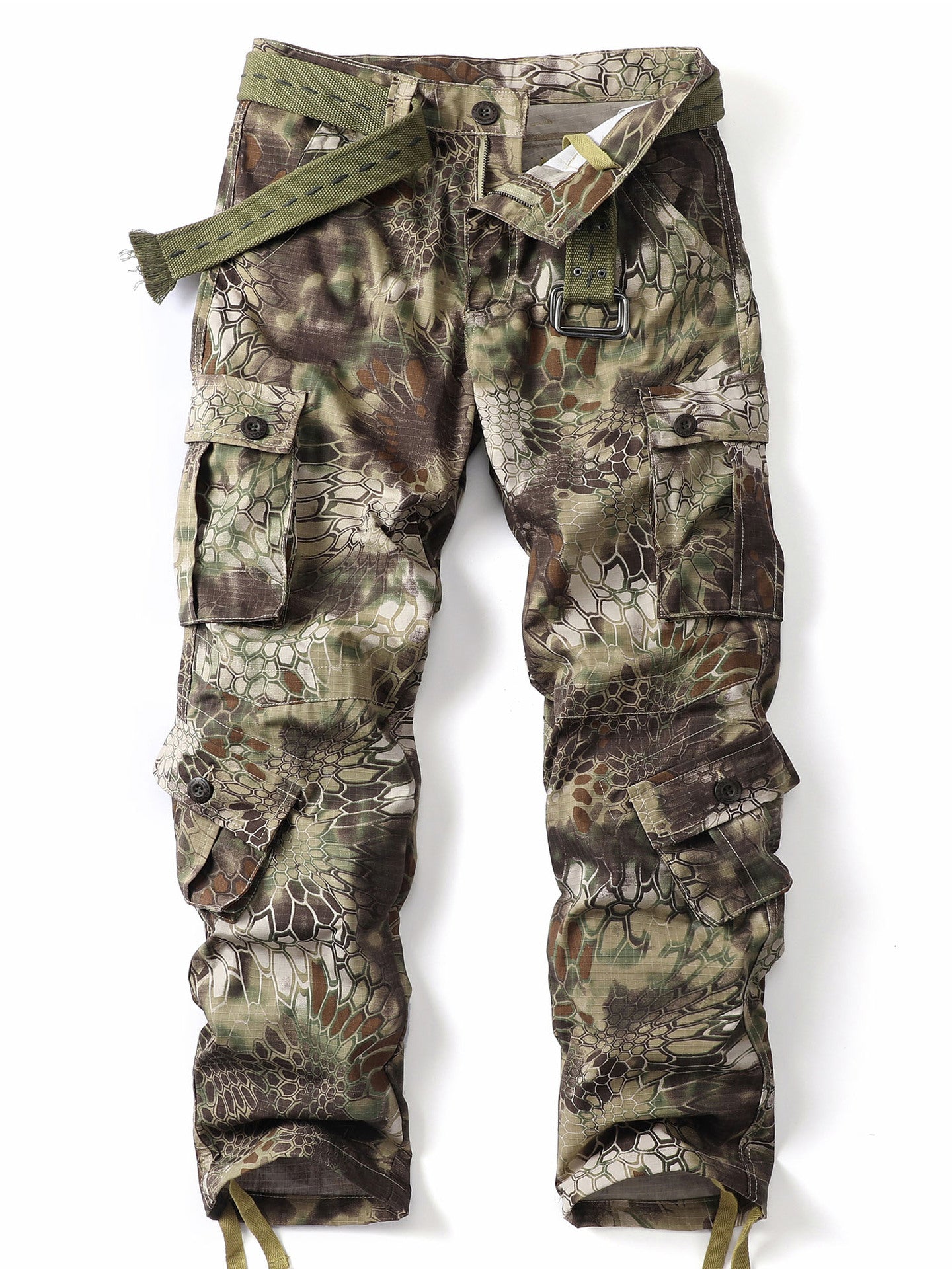 Men's Utility Camouflage Cotton Cargo Pants