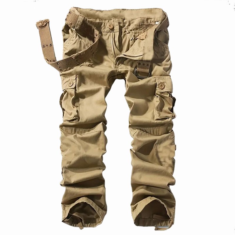 Men's Tactical Camouflage Cotton Cargo Pants