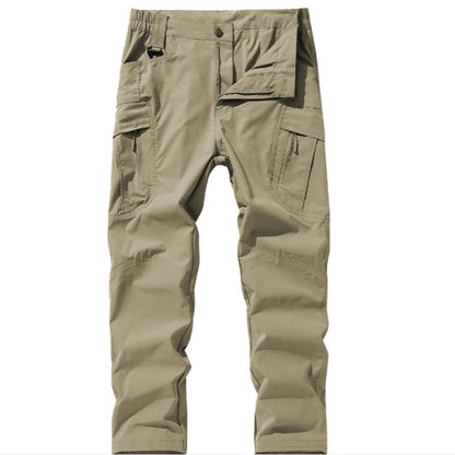 Men's Rugged Camouflage Cotton Cargo Pants