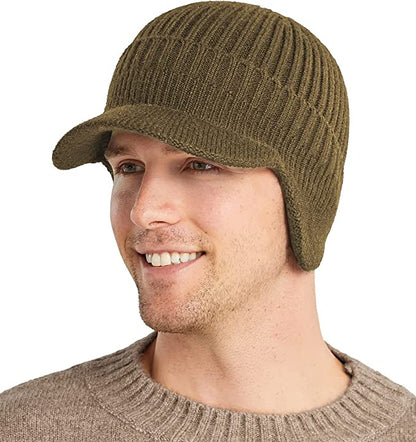 Tufflio Elastic Warm Ear Protection Knitted Hat
