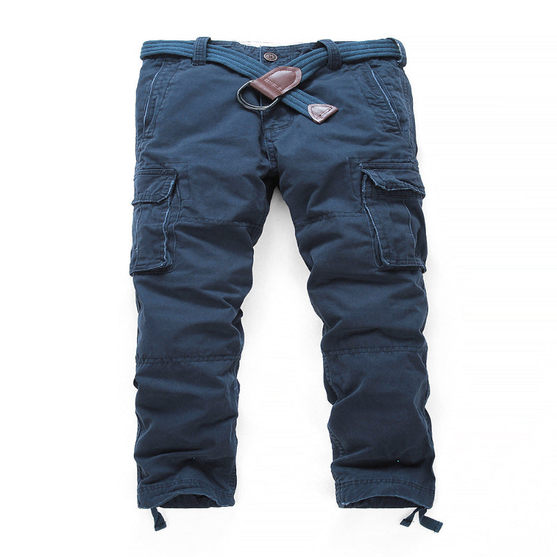 Men's Stretch Camouflage Cotton Cargo Pants