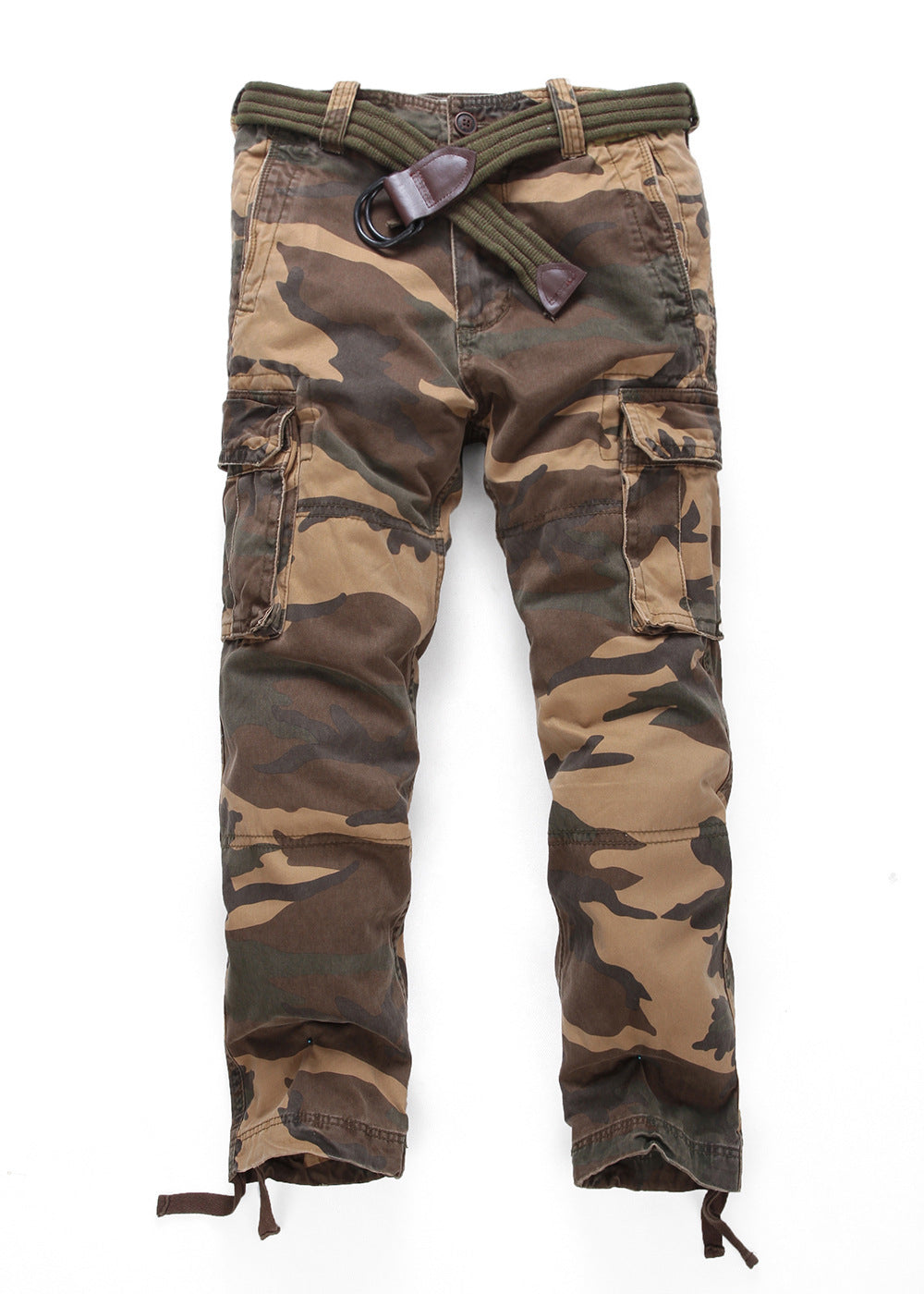 Men's Stretch Camouflage Cotton Cargo Pants