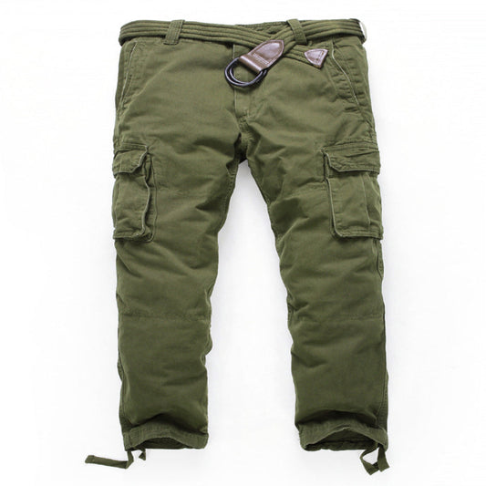 Men's Stretch Camouflage Cotton Cargo Pants