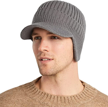 Tufflio Elastic Warm Ear Protection Knitted Hat