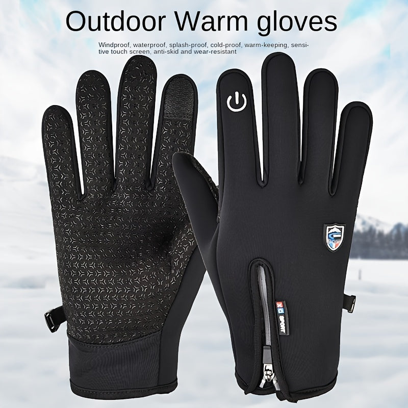 Tufflio Rechargeable Heated Electric touchscreen Gloves