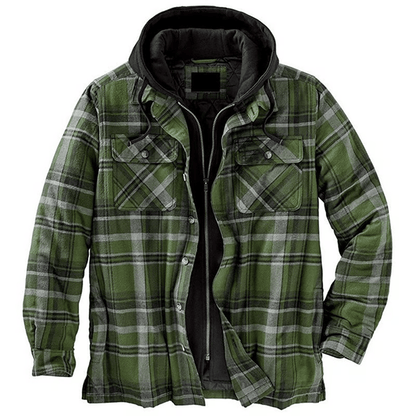 Men’s Ranger Hooded Fleece Shirt Jacket