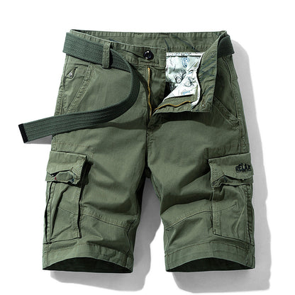 Men's Lightweight Cotton Cargo Shorts