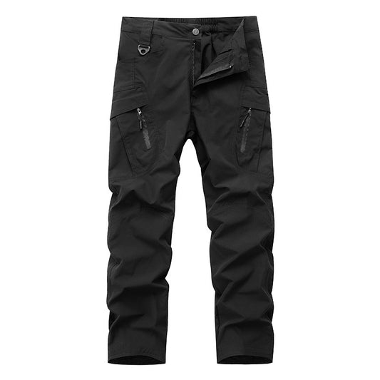 Men's Rugged Camouflage Cotton Cargo Pants