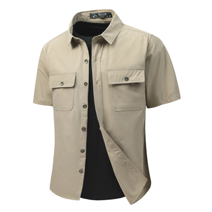 Men's Outdoor Breathable Multi-Pocket Shirt