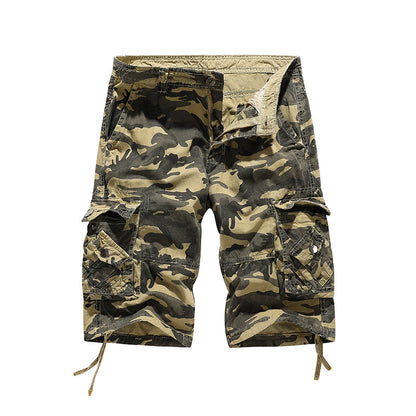 Men's Camouflage Cotton Shorts