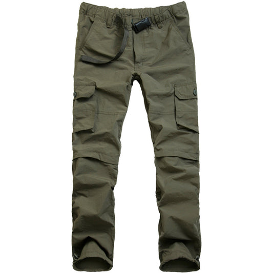 Men's Detachable Two-Section Pants Outdoor Sports Pants