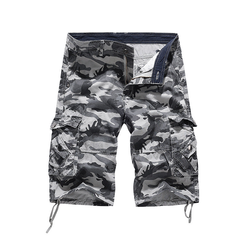 Men's Camouflage Cotton Shorts