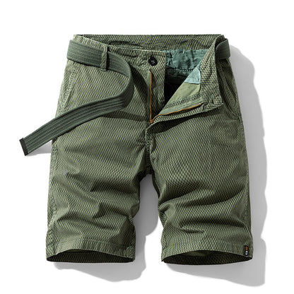 Men's Stripes All-Match Loose Cargo Shorts