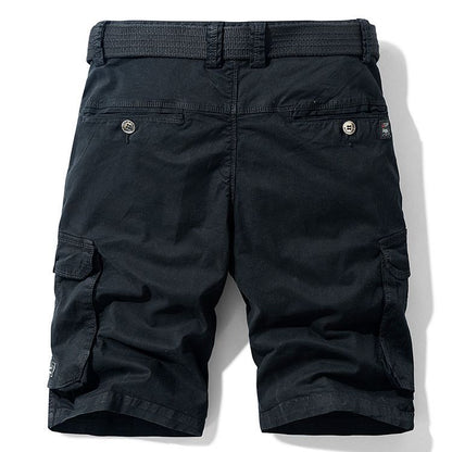 Men's Summer Cotton Cargo Shorts