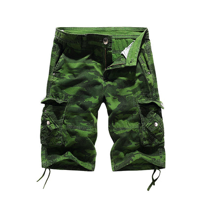 Men's Camouflage Cotton Shorts