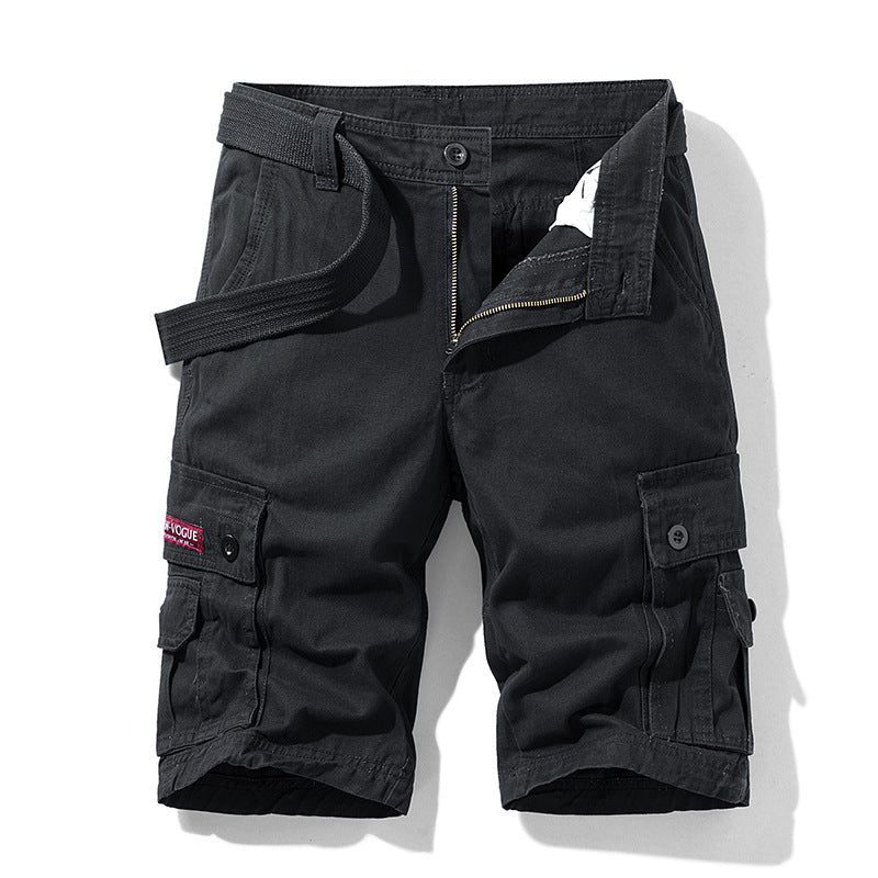 Men's Multi-Pocket Cargo Shorts