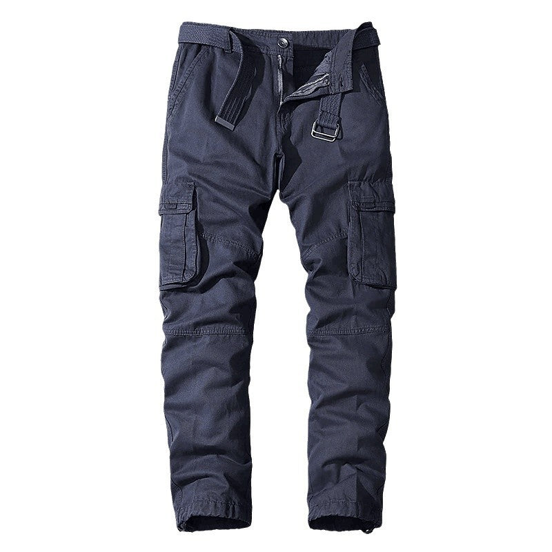 Men's Casual Straight Cargo Pants