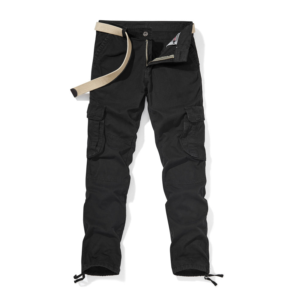 Men's Vintage Camouflage Cotton Cargo Pants