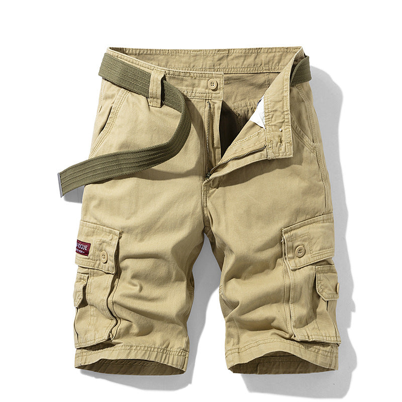 Men's Multi-Pocket Cargo Shorts