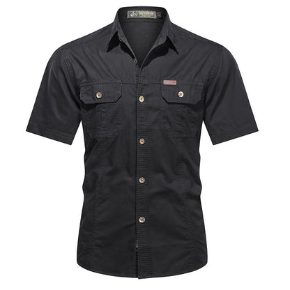 Men's Cotton Military Field Shirt