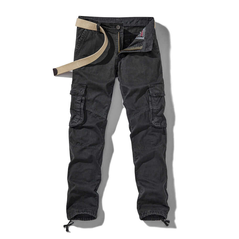 Men's Vintage Camouflage Cotton Cargo Pants