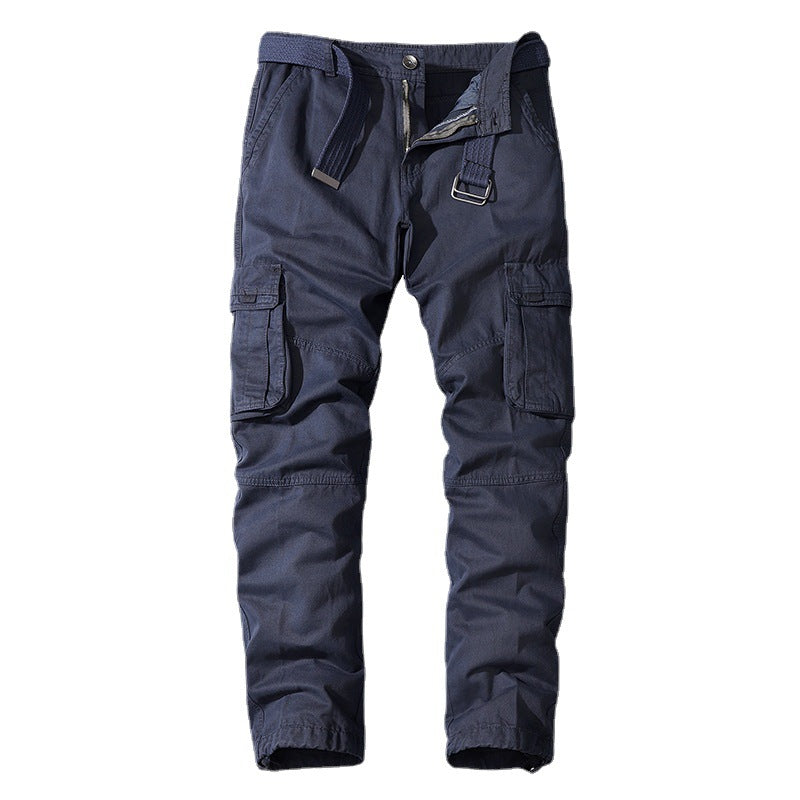 Men's Military Style Camouflage Cotton Cargo Pants