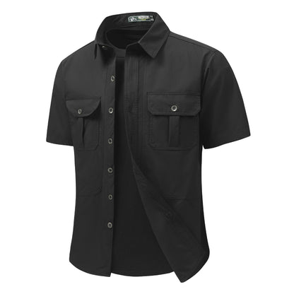 Men's Outdoor Breathable Multi-Pocket Shirt